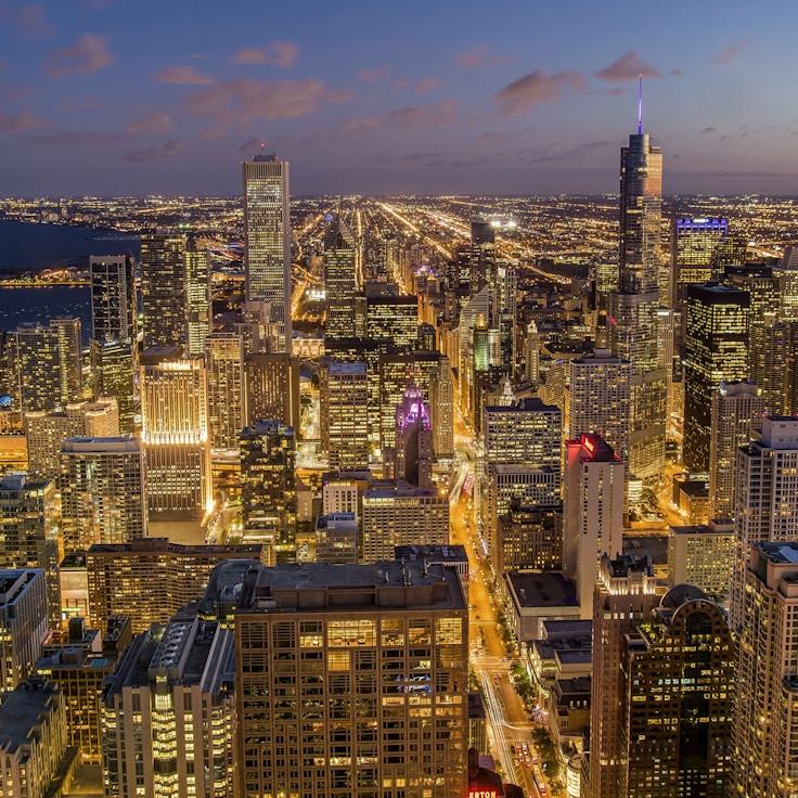 Sunset outdoors in France